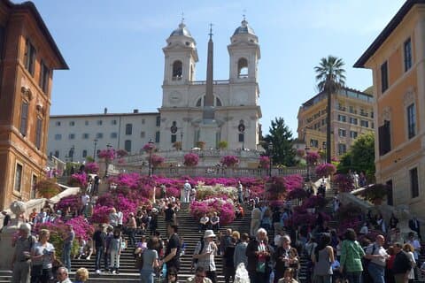 Rome Walking Tour Spanish Steps Trevi Fountain and Pantheon