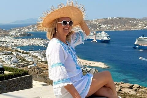 Private Mykonos høydepunkter utsiktspunkter og bilde stopp