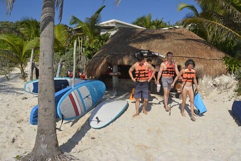 Stand Up Paddle Tour in Tulum