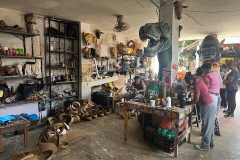 Visit Carnival craft factory and workshop with artisans