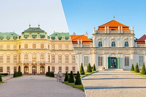 Direkte inngangsbilletter til øvre og nedre Belvedere Palace