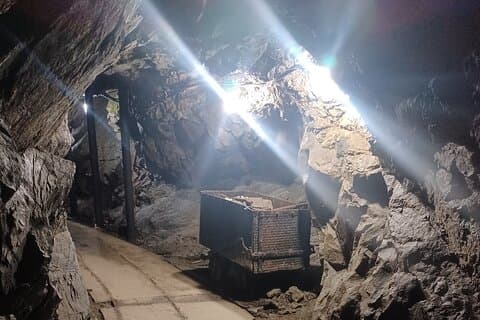 Visite de la mine d'or cristal Tarif famille