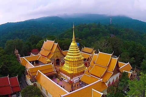 Chiang Mai Highlights : Visite des Six Temples avec Wat Doi Suthep