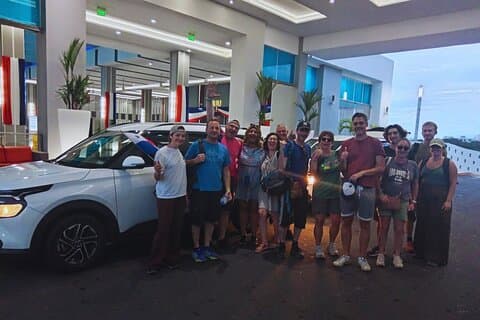 Private flyplass transfer PTY til Panama City eller Playa Blanca
