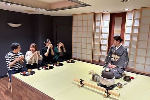 Kyoto Nishiki Market Walk Tour med teceremoni Upplevelse