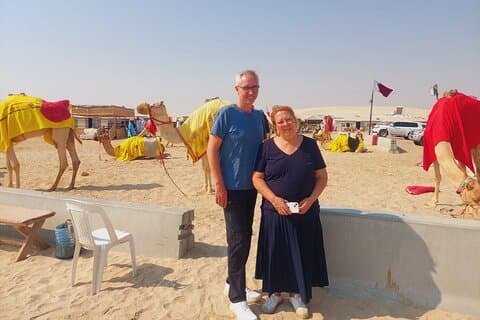 Safari nel deserto di Doha Dune Bashing, giro in cammello e visita del mare interno