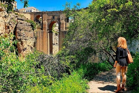 Ronda og Setenil de las Bodegas med transport fra Malaga