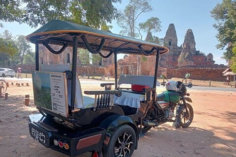 Private Grand Tour & Banteay Srei af TukTuk med chauffør