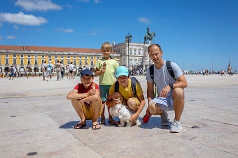 Lissabon privat familie tur Castle besøk, lokale smaksprøver og spill