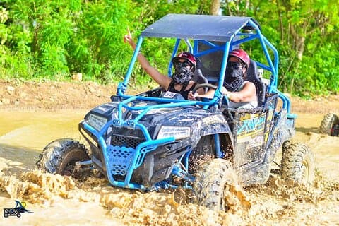 Buggy Predator Adventure Punta Cana - Grotte, plage et boue