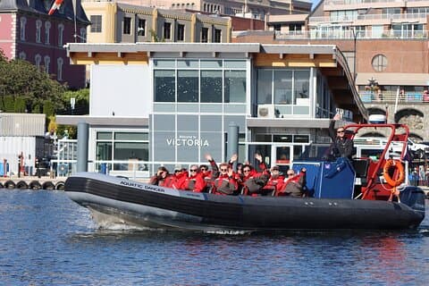 Private Zodiac Whale Watching Tour from Victoria