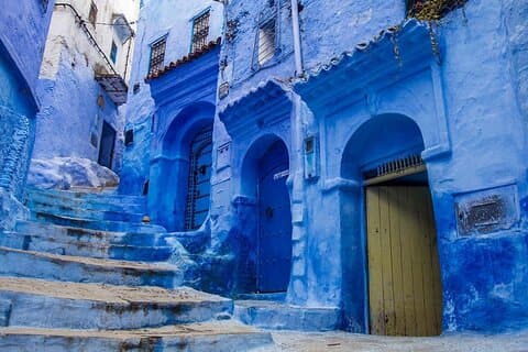 Chefchaouen Day Trip fra Tangier Blue City Kasbah og lunsj