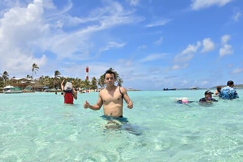 Tweedaagse boottocht naar Johnny Cay en eiland