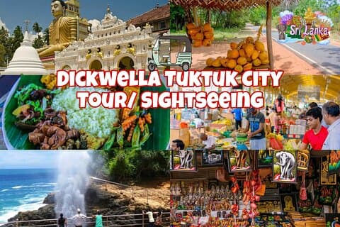 Dikwella Tuktuk City Tour Sightseeing️ Explore South Sri Lanka