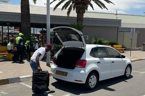 Privat lufthavnstransport i Windhoek