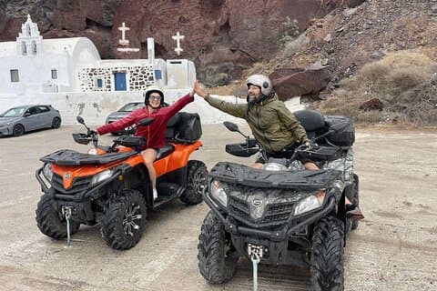 Santorini por ATV - Un viaje al pasado