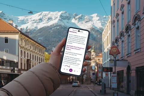 Innsbruck Self Guidad Tour a piedi con audioguida