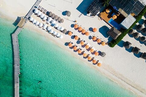 Passe diário para o Zama Beach Club e Isla Mujeres