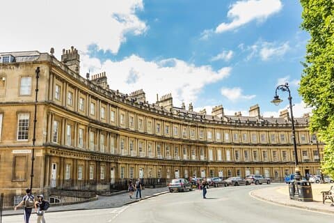 Bath Privéwandeling met een lokale gids