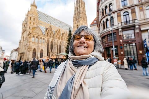 Excursión a pie en familia histórica privada de Viena