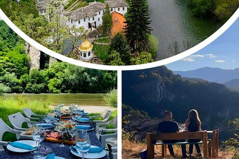 Tour de Iskar Gorge Wine Picnic, cascada y monasterio
