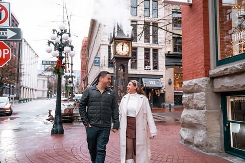 Sesión de fotos de vacaciones privadas con fotógrafo en Vancouver