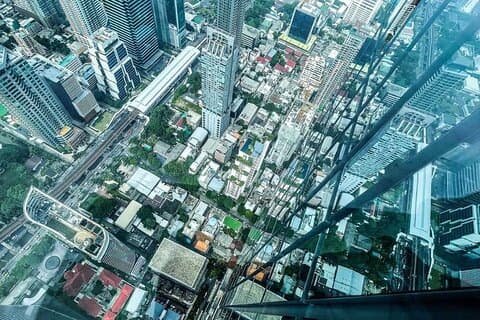 Mahanakhon SkyWalk avec SkyVerse Rooftop Access