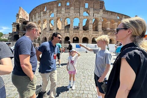 Rom Colosseum & Forums for børn: sjov familievenlig guidet tur