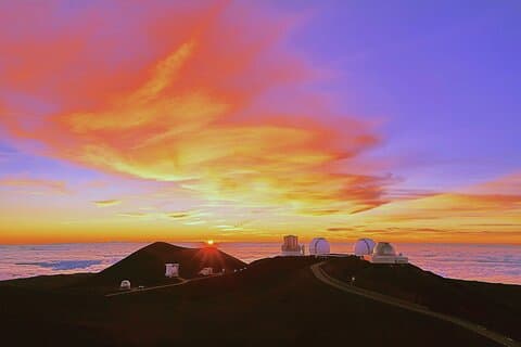 Big Island Mauna Kea Summit Sonnenuntergang und Sternenbeobachtung