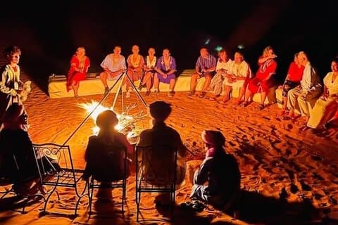 Merzouga Luxury Desert Camp with Camel Ride