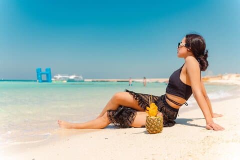 Hurghada : avventura di snorkeling sull'isola di Hula Hula con pranzo