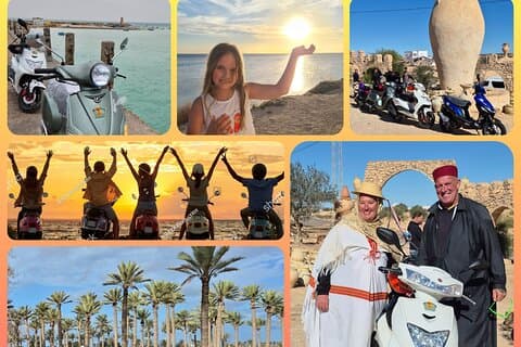 Djerba South by Scooter: Palms, Pottery & Sunset in Sidi Yati