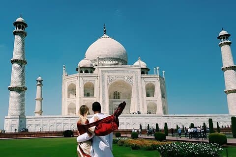 Excursão noturna de Jaipur a Agra com Abhaneri e Fatehpur Sikri