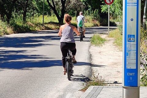 Green Madrid Tour E bicicleta aventura através de parques e monumentos