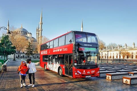 Bilhete de passeio de ônibus Istanbul Hop on Hop Off