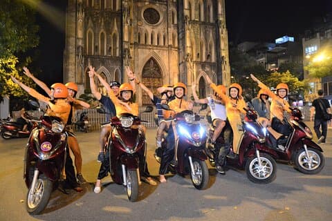 Hanoi Motorbike Foodie Tours With Female Riders