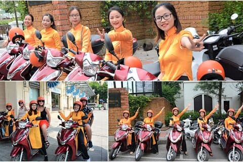 Hanoi motorsykkel turer med kvinnelige sjåfører