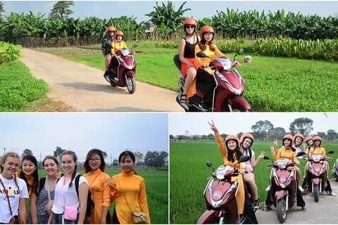 Hanoi Motorsykkel ledet av kvinner: Hanoi Countryside Motorsykkelturer