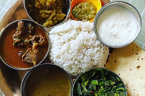 Home Made Authentic Nepali Dinner (veg/non vegg)