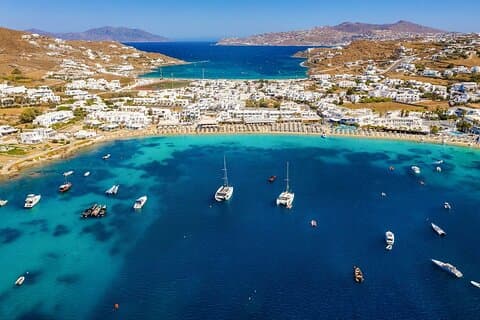 Mykonos met en lumière tous les lieux célèbres en une visite privée