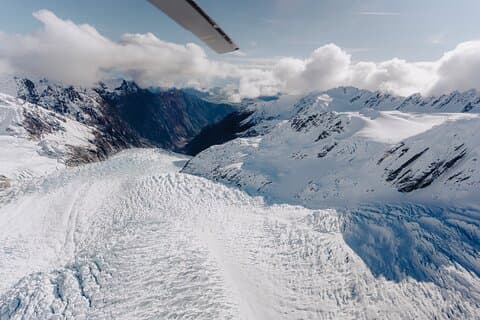 Twin Glacier 35 - Hubschrauberflug von Fox Glacier