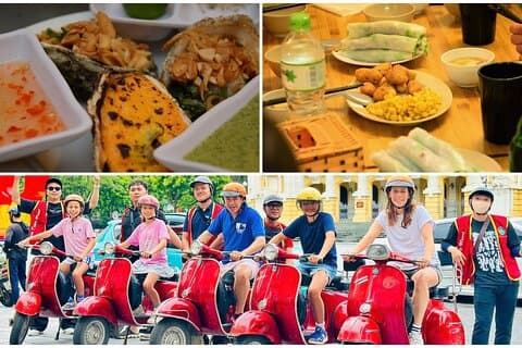 Hanoi Vespa Tours: Hanoi Vintage Vespa Food Tours