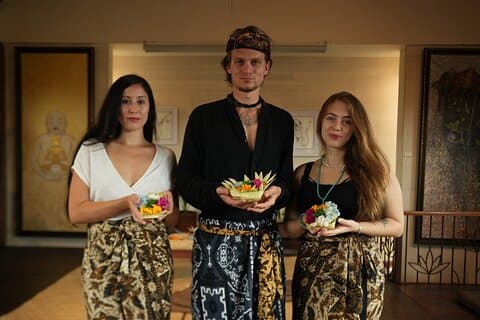 Canang Sari ervaring maken in Ubud