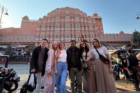 Delhi Agra och Jaipur privat guidad 3-dagars tur