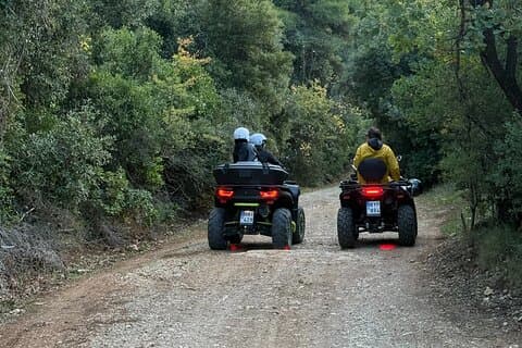 Athene ATV Adventure Tour in Parnitha Mountain met 650cc Quads
