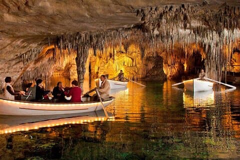 Drach Caves och Porto Cristo Heldagstur