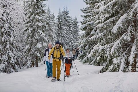 Private Snowshoe Tour i Winter Wonderland
