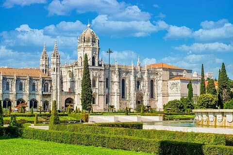 Entré til Jeronimos kloster