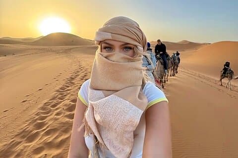 Abudhabi Morning Desert Safari +Dune Bashing, Camel ride