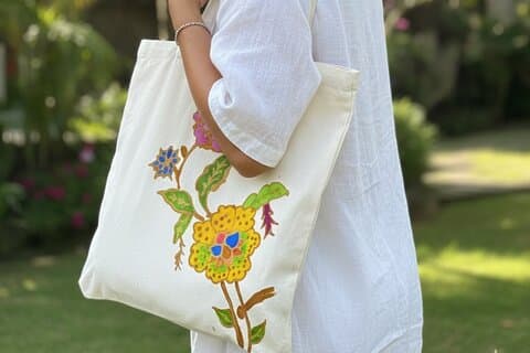 Bali Batik Workshop : Rilassante Arte Terapia & Pittura a Borsa